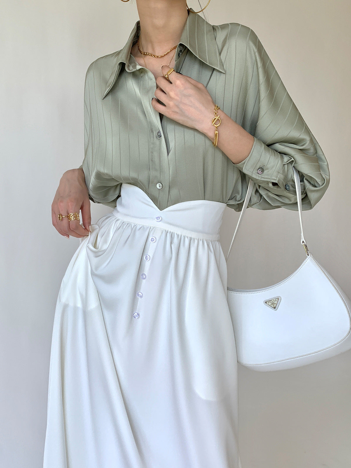 GEORGIA – Satynowa Koszula