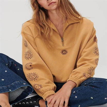 ASHLEY - KOSZULKA Z POŁOWYM ZAMKIEM