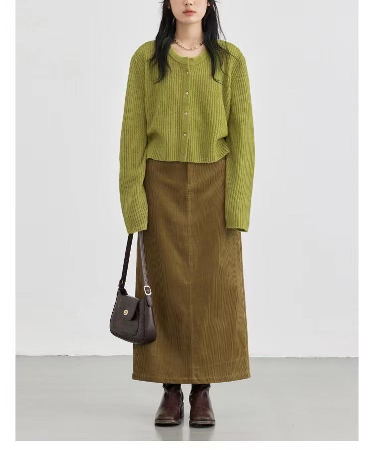 LEAH - ELEGANCKI I DZIANINOWY - KARDIGAN