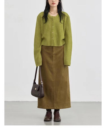 LEAH - ELEGANCKI I DZIANINOWY - KARDIGAN