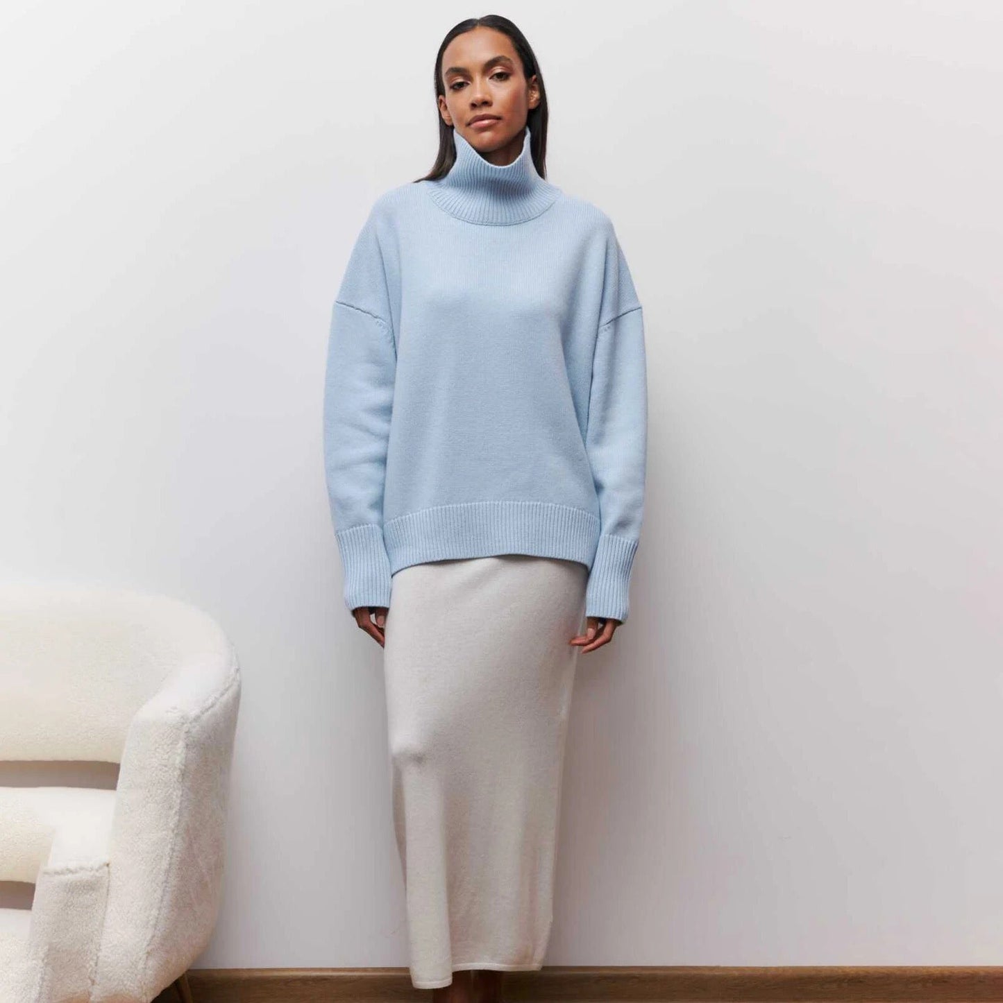 CHRISTINE - OVERSIZE SWETER - BLUZA