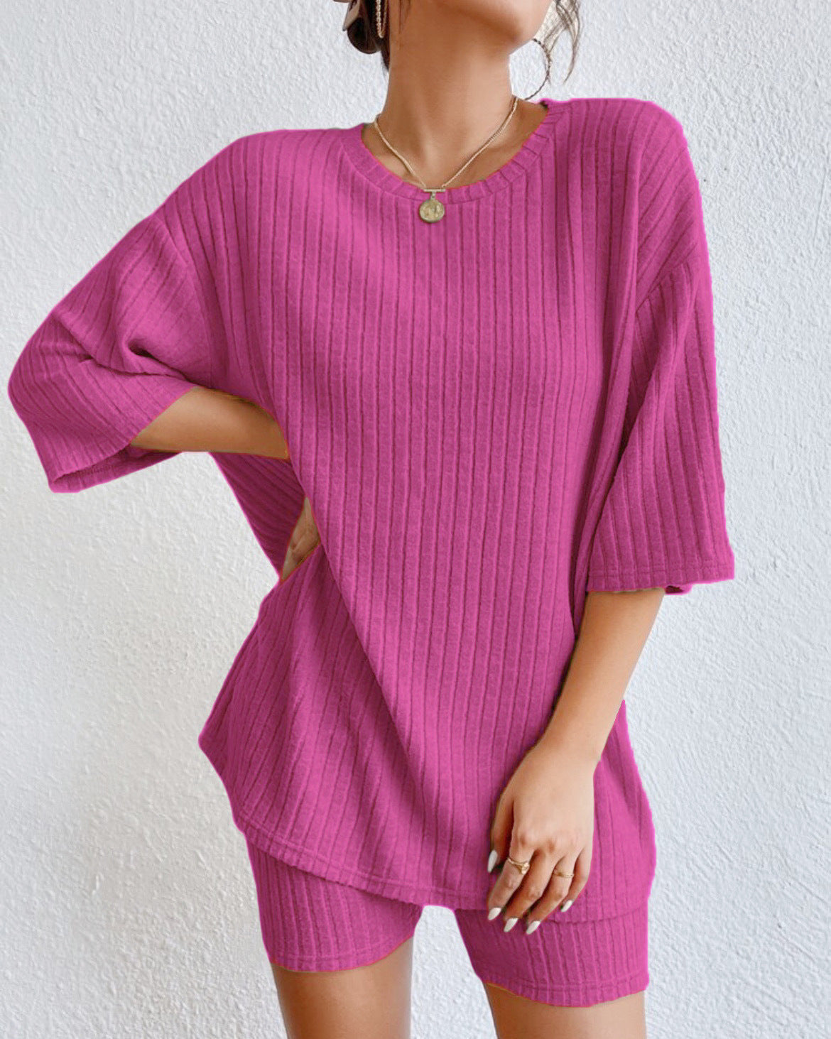 AMÉLIE – Dwuczęściowy zestaw z szortami | Styl i komfort na wiosnę i lato