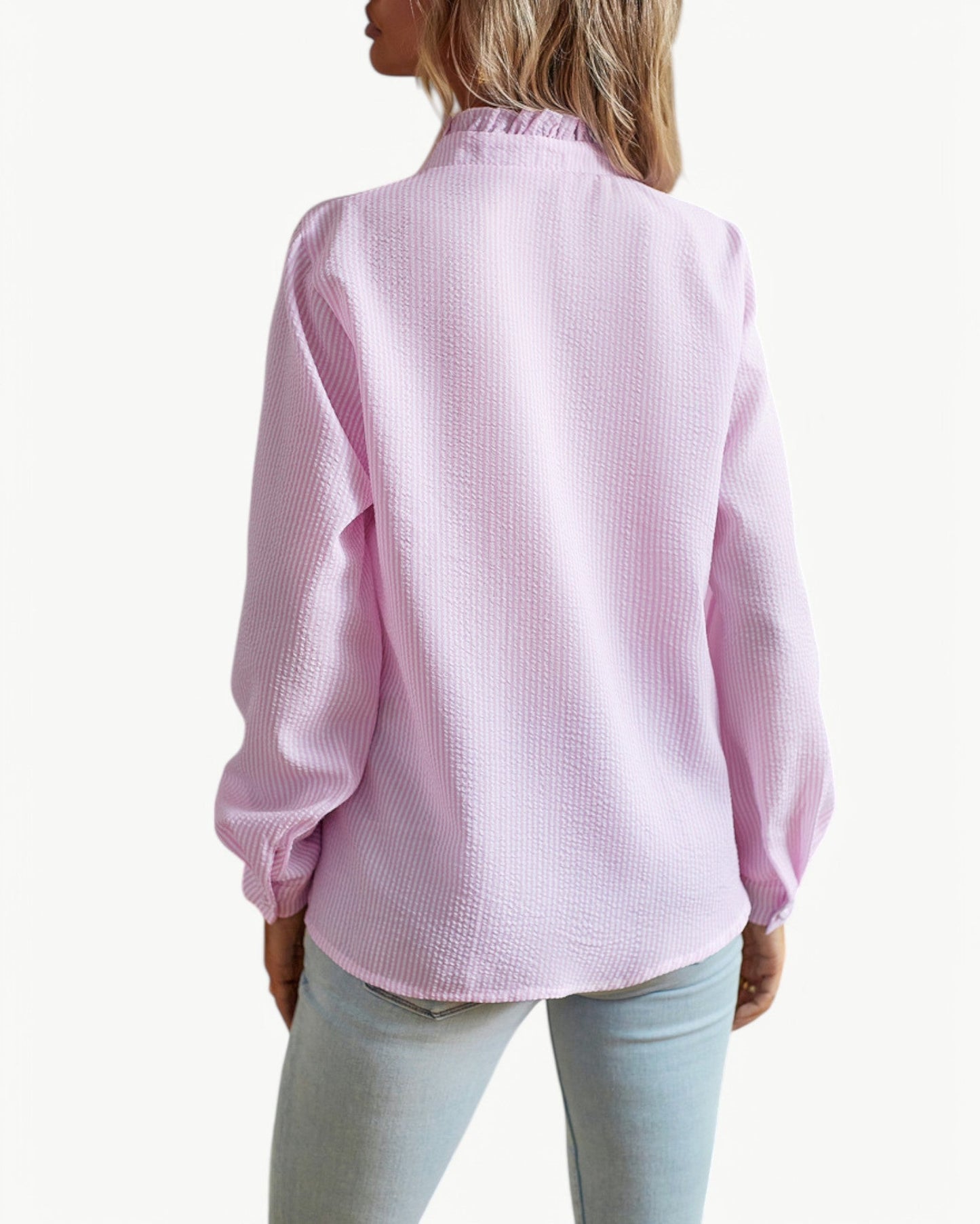 CLÉMENCE – Elegancka bluzka z falbaną | Kobiecy i ponadczasowy design