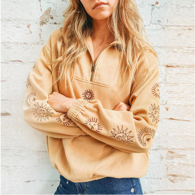 ASHLEY - KOSZULKA Z POŁOWYM ZAMKIEM