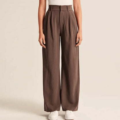 ANNA - STYLOWE I SZEROKIE SPODNIE