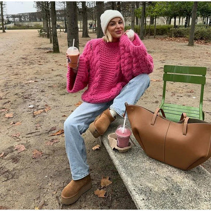 MAJA - EKSKLUZYWNY OVERSIZED I SWETER