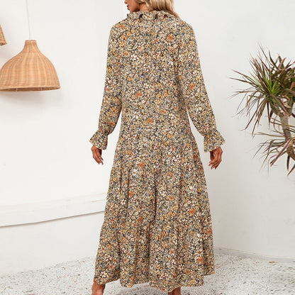 SIMONE - KWIATOWY & DŁUGI - SUKIENKA