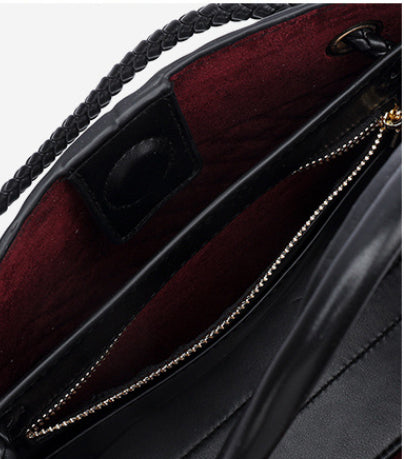 ESMÉE – Pleciona torebka z paskiem na ramię | Elegancki i ponadczasowy design