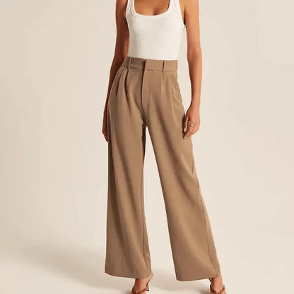 ANNA - STYLOWE I SZEROKIE SPODNIE