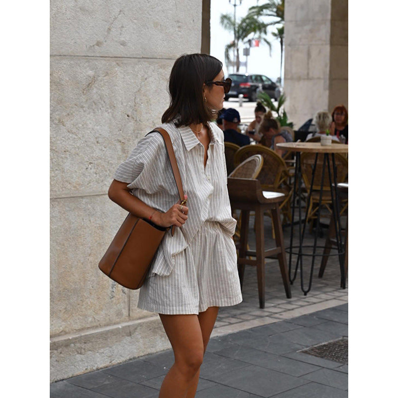 NOUR – Dwuczęściowy zestaw w paski