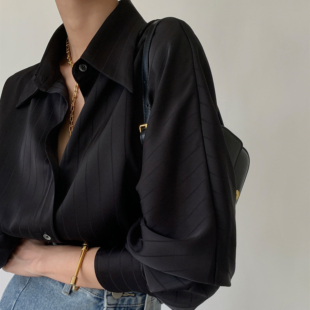 GEORGIA – Satynowa Koszula