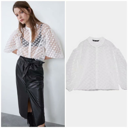 JENNY - KOLCZASTY I PRZEZROCZYSTY - TOP