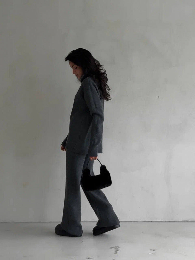 TOVE - DZIANINOWY ZAMEK NA PÓŁ - 2-CZĘŚCIOWY ZESTAW