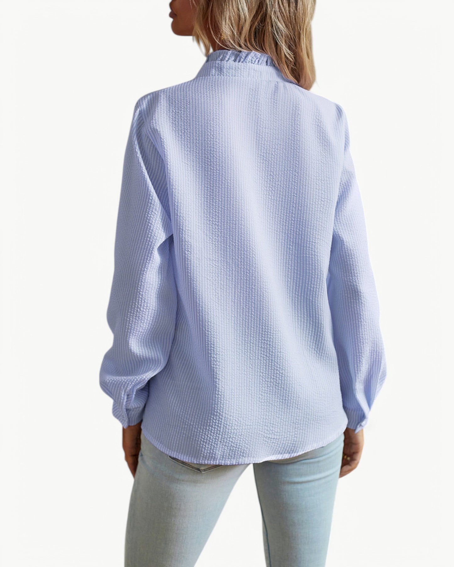 CLÉMENCE – Elegancka bluzka z falbaną | Kobiecy i ponadczasowy design