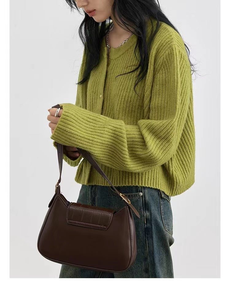 LEAH - ELEGANCKI I DZIANINOWY - KARDIGAN