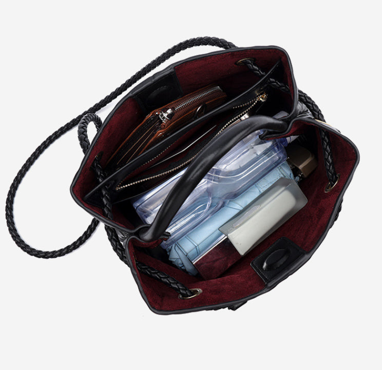 ESMÉE – Pleciona torebka z paskiem na ramię | Elegancki i ponadczasowy design