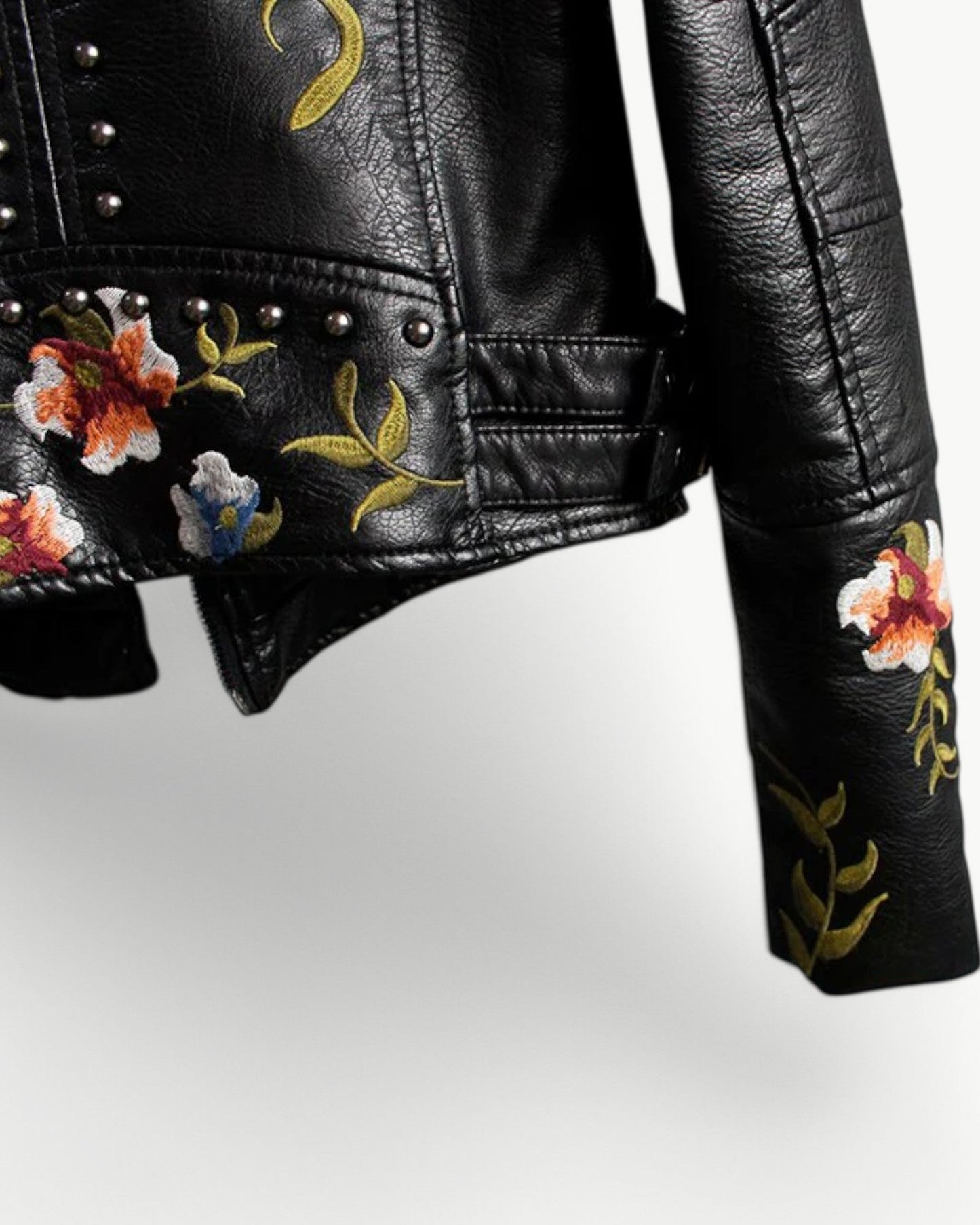 REBECCA - BRODERIA - Kurtka skórzana z PU