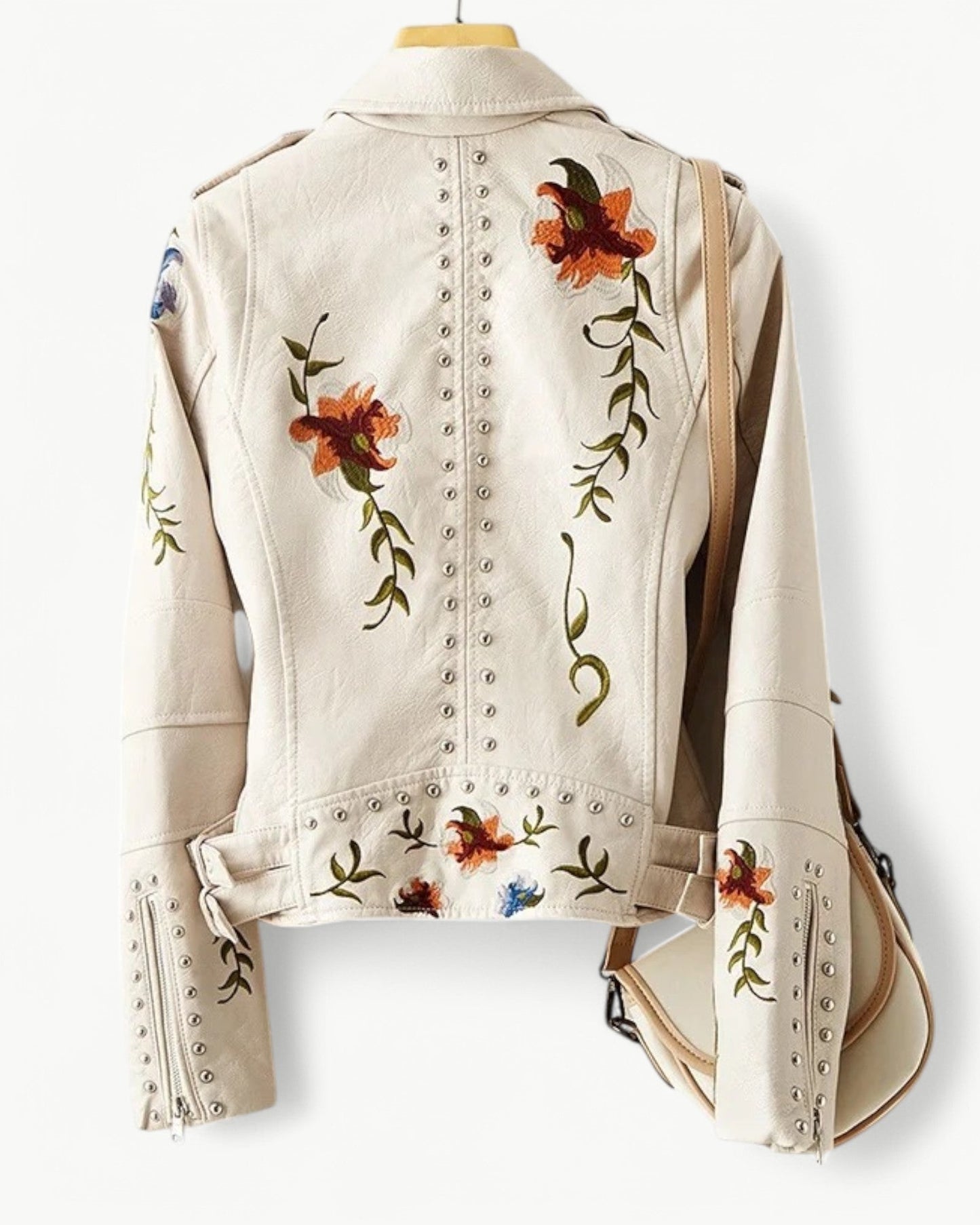 REBECCA - BRODERIA - Kurtka skórzana z PU