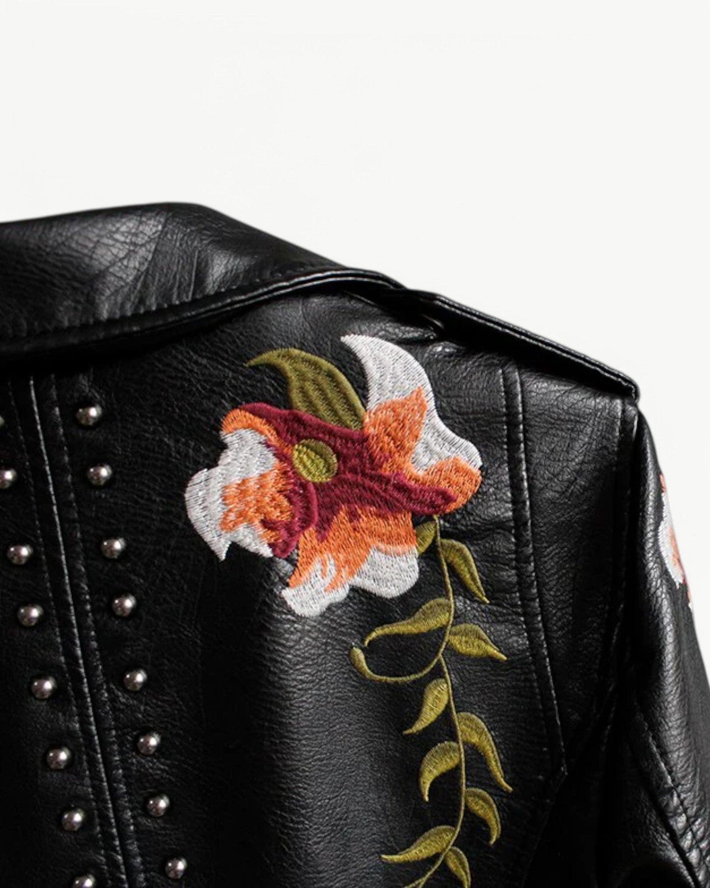 REBECCA - BRODERIA - Kurtka skórzana z PU