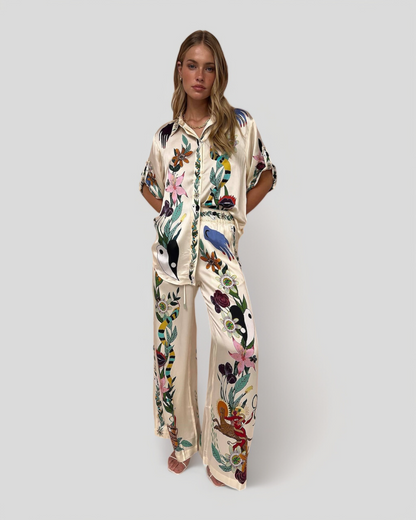 CLAIRE – Satynowy komplet (części sprzedawane osobno)