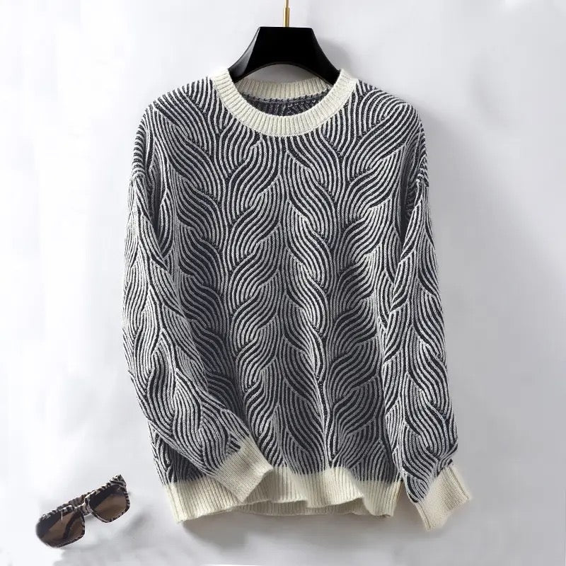 CLEO – Sweter dzianinowy