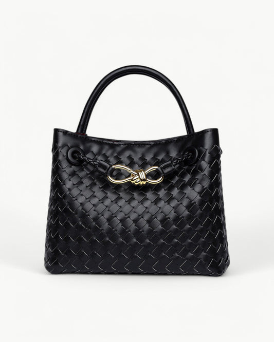 ESMÉE – Pleciona torebka z paskiem na ramię | Elegancki i ponadczasowy design