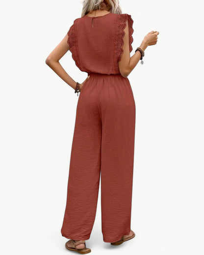 CÉLESTE – 2-częściowy zestaw z koronkowymi detalami – Lekki i letni