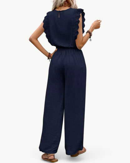 CÉLESTE – 2-częściowy zestaw z koronkowymi detalami – Lekki i letni