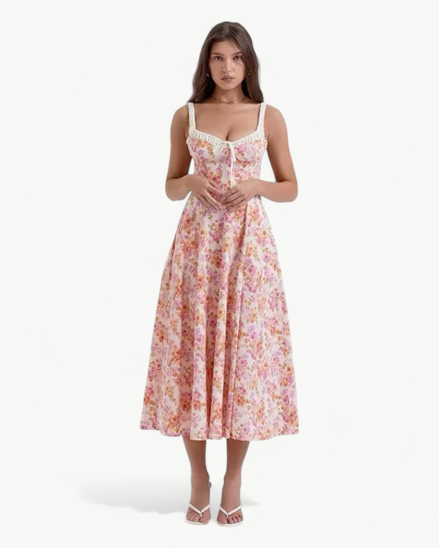 OPHELIE – Romantyczna kwiecista sukienka