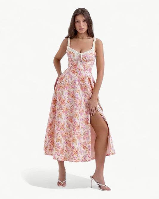 OPHELIE – Romantyczna kwiecista sukienka