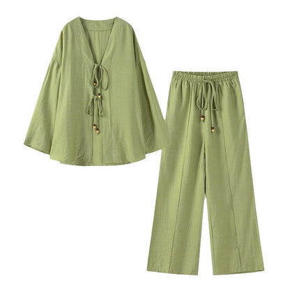 LOLA – 2-częściowy zestaw z tuniką i spodniami | Lekki i swobodny