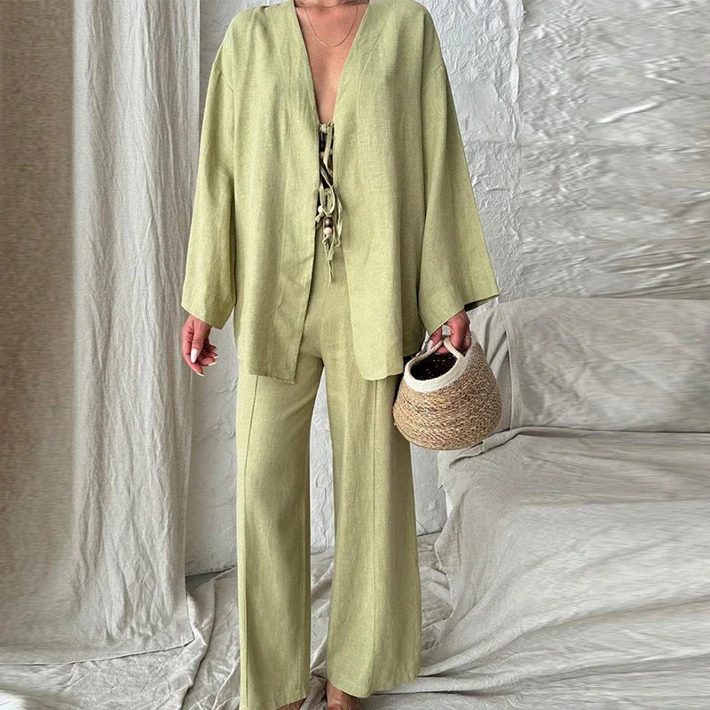 LOLA – 2-częściowy zestaw z tuniką i spodniami | Lekki i swobodny