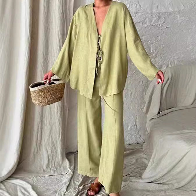 LOLA – 2-częściowy zestaw z tuniką i spodniami | Lekki i swobodny