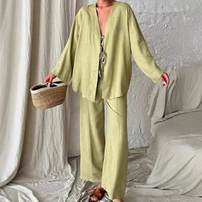 LOLA – 2-częściowy zestaw z tuniką i spodniami | Lekki i swobodny