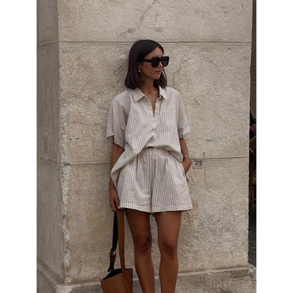 NOUR – Dwuczęściowy zestaw w paski