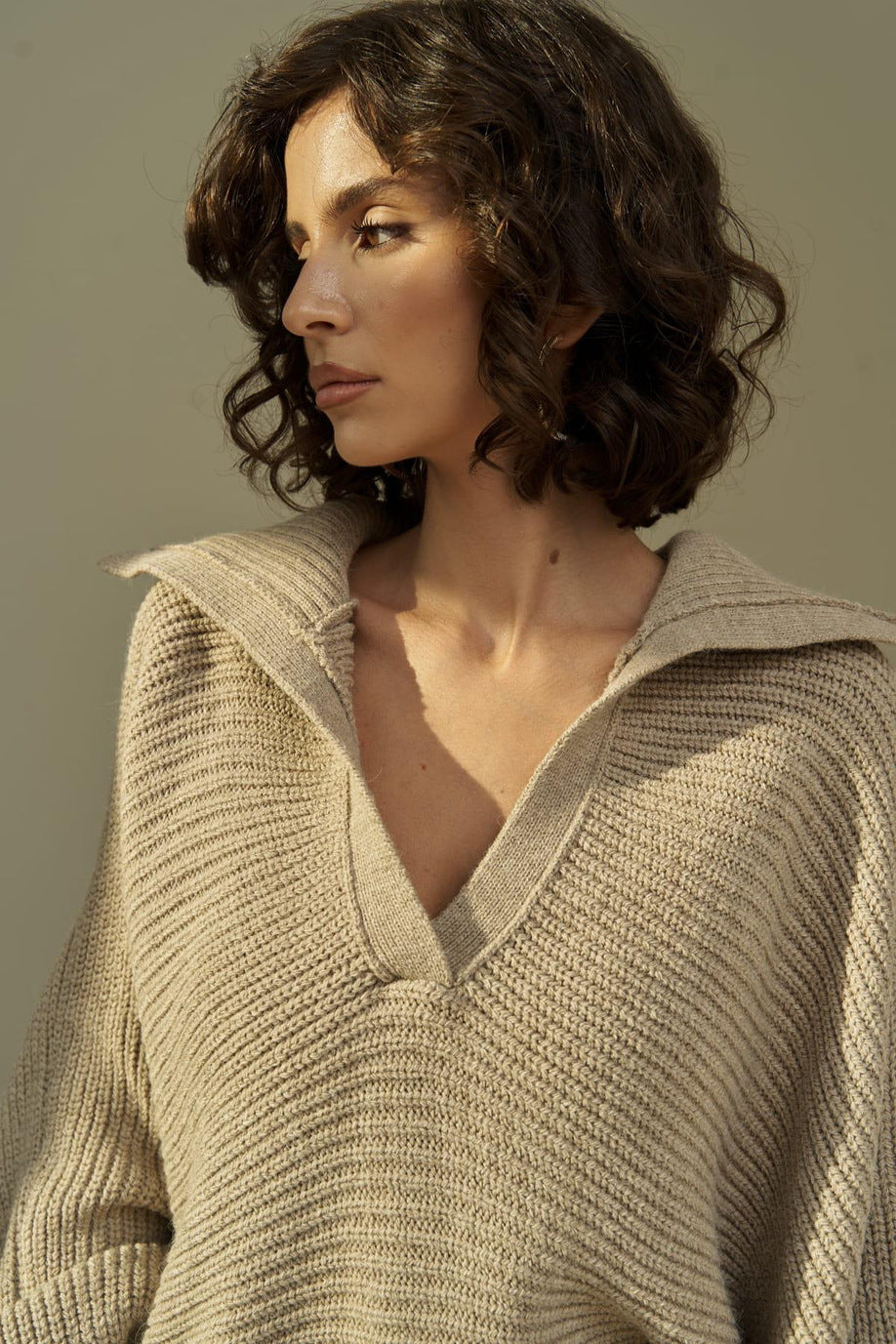 CASANDRA - DZIANINOWA I OBSZERNA - BLUZA