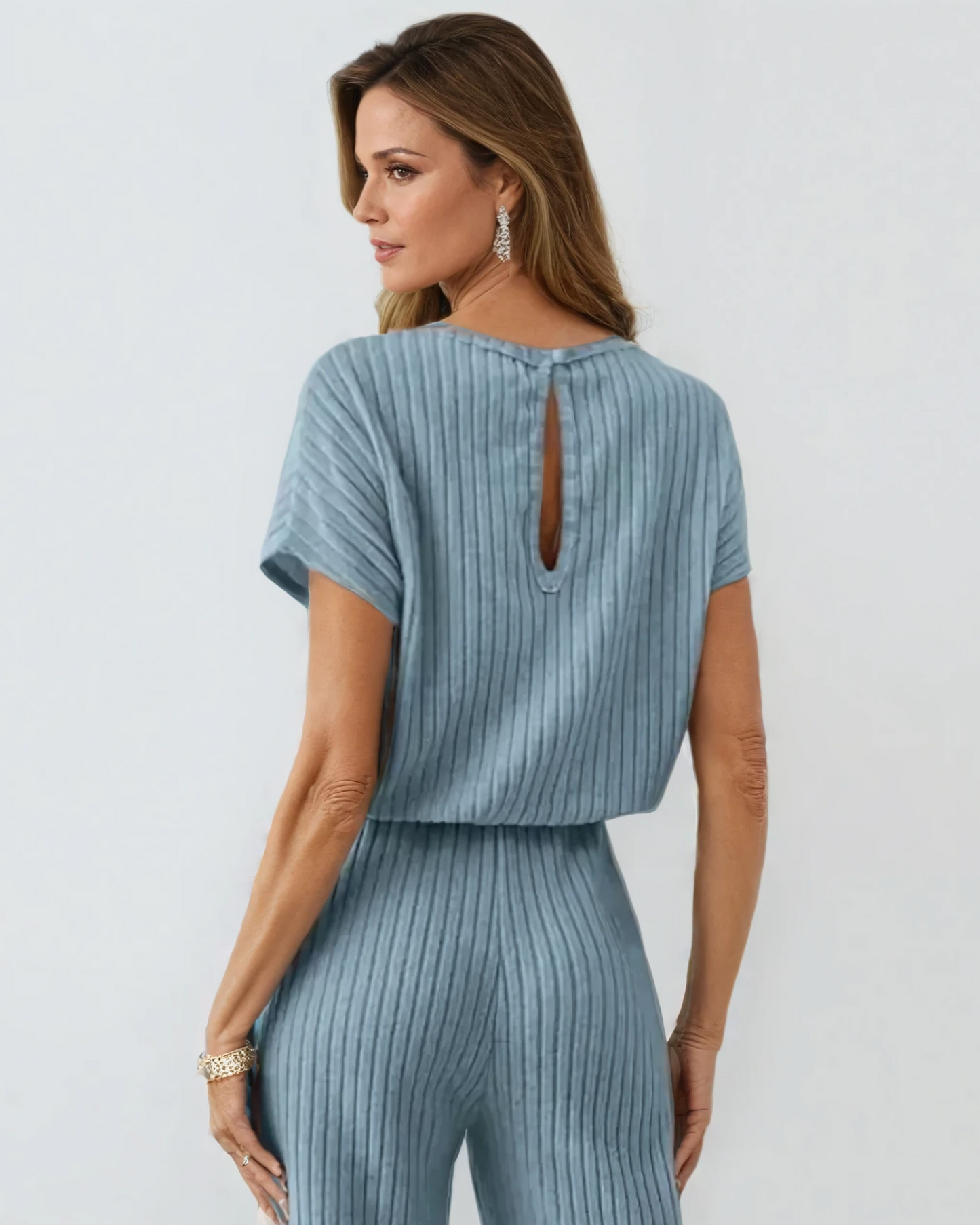 CELINE – Dwuczęściowy zestaw dzianinowy | Elegancki i wygodny zestaw lounge